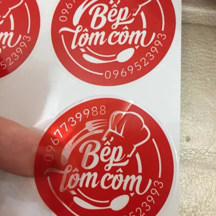 In Tem Nhãn Decal Giấy